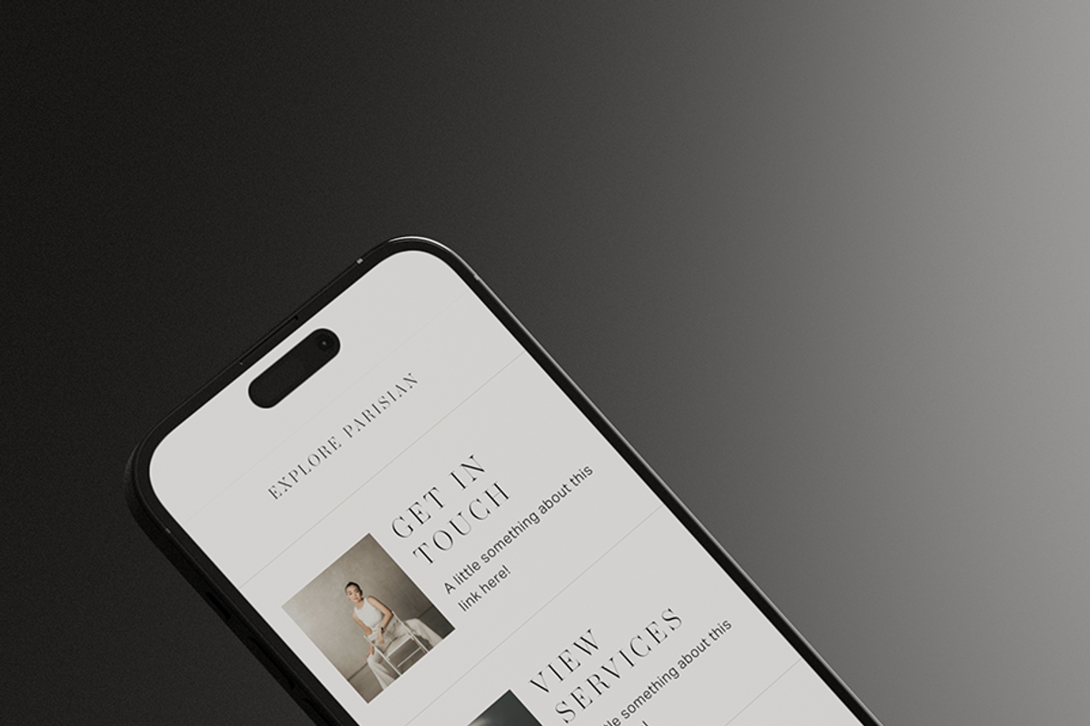 Parisian: Squarespace 7.1 Template, a Squarespace Template by The Styled Square (Photo 6 of 7)