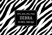 Zebra Seamless Vector Pattern, a Pattern Graphic by Sveta Aho (Thumbnail 1 of 6)
