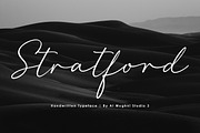 Stratford Handwritten, a Handwritten Font by Barra & Beryl Co. (Thumbnail 1 of 7)