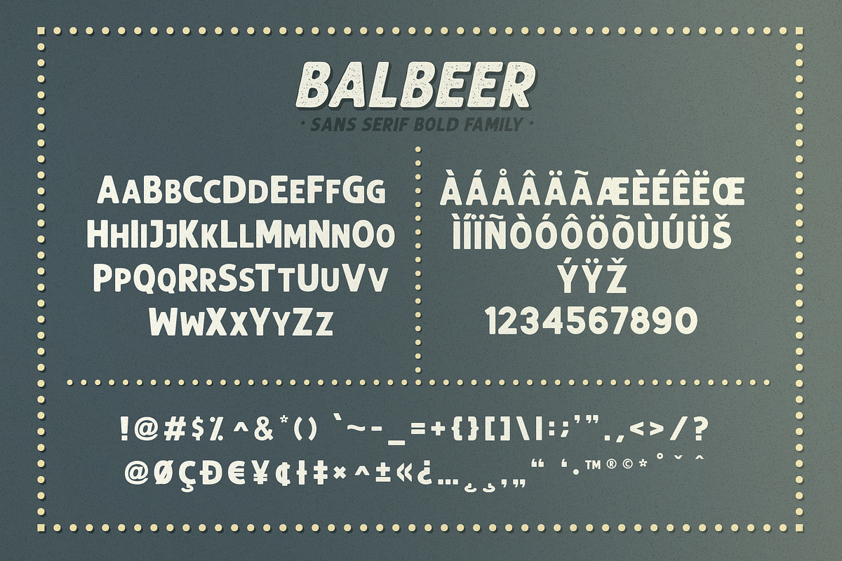 BALBEER FONT with Bonus preview 5