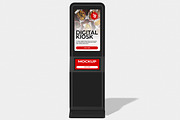 Digital Kiosk Mockup, an Advertising Mockup by Unerispace (Thumbnail 4 of 5)