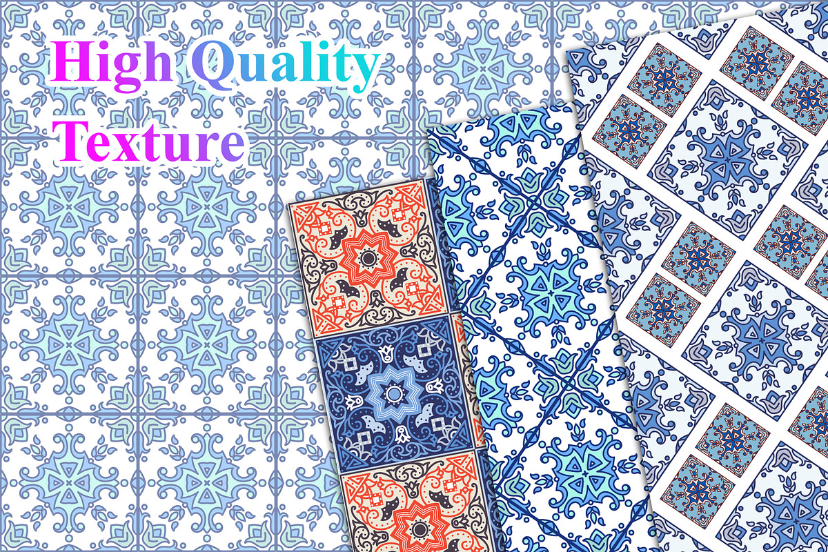 Islamic Tiles Seamless Pattern, a Pattern Graphic by Digital Studio (Photo 2 of 4)