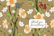 Vintage Garden Pattern Collection, a Pattern Graphic by PenguinArtStudio (Thumbnail 8 of 8)