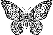 Butterfly Silhouette Bundle, a Decorative Illustration by Designer_Momina (Thumbnail 12 of 20)
