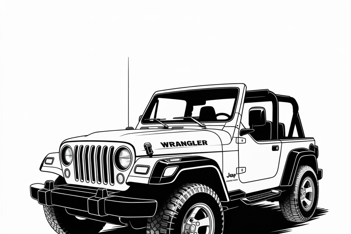 Jeep Vector Traveled design, perfect, an Illustration by Amazin_art (Photo 9 of 9)