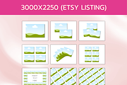 Landscape Mockup Templates in Canva, a Product Mockup by Your DigiProds (Thumbnail 4 of 5)