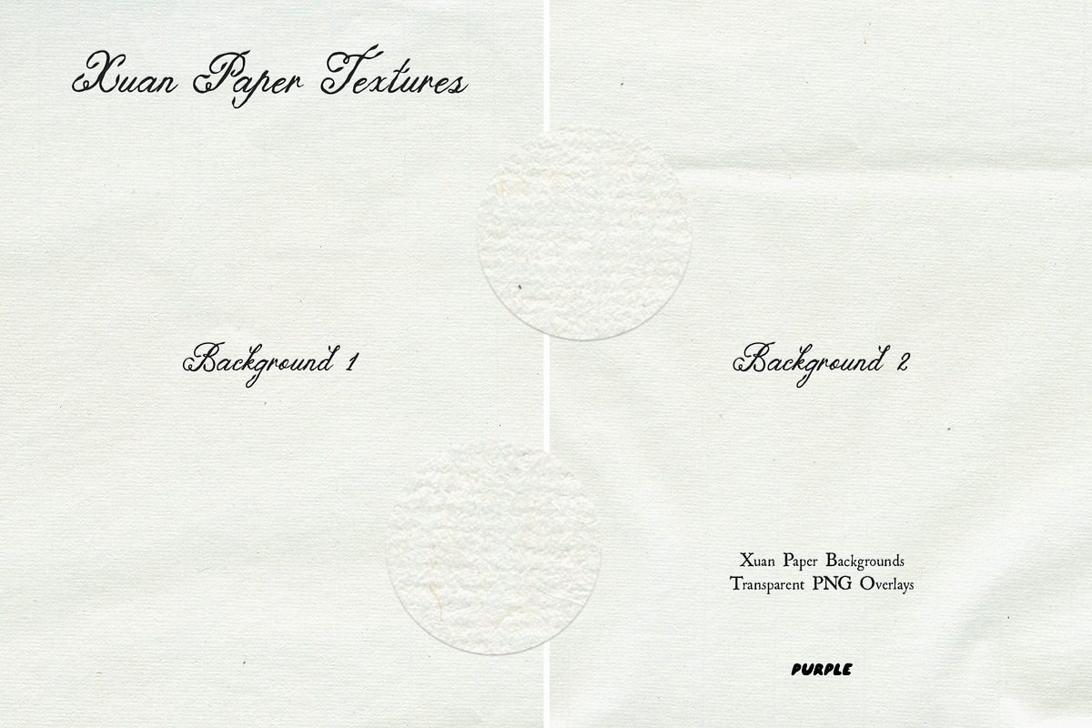 Xuan Paper Textures & PNG Overlays, a Texture Graphic by Purple (Photo 13 of 19)