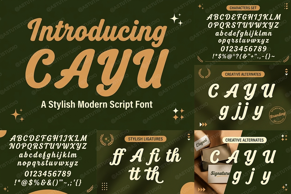 Cayu - Refined Modern Serif, a Serif Font by Astuti Studio (Photo 17 of 23)