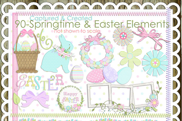 90-Springtime / Easter Clip Art preview 6