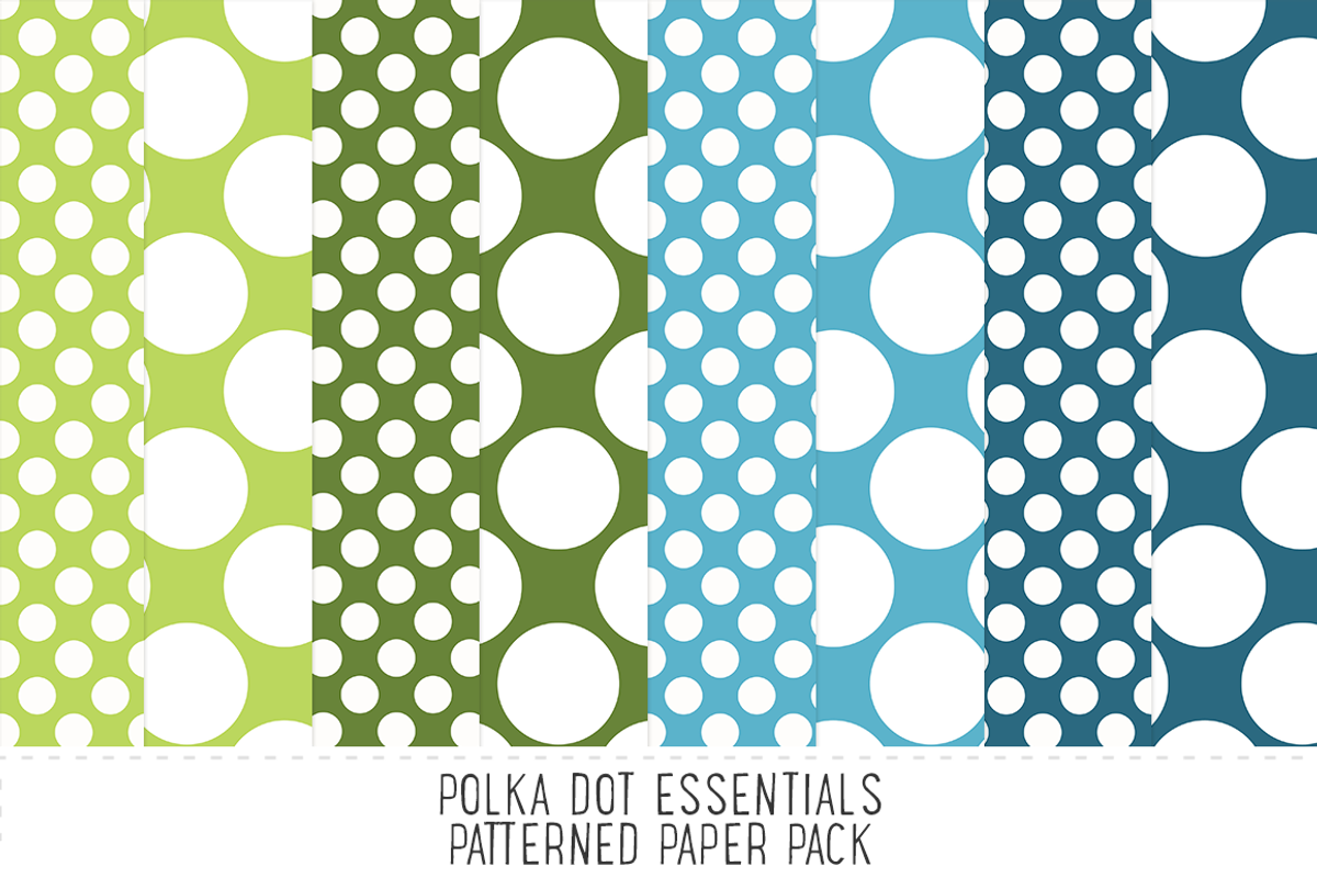 Blue & Green Digital Patterns, a Pattern Graphic by Angie Sandy (Photo 2 of 2)