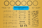 Hand Drawn Design Elements Black, an Illustration by Annakristal (Thumbnail 2 of 2)