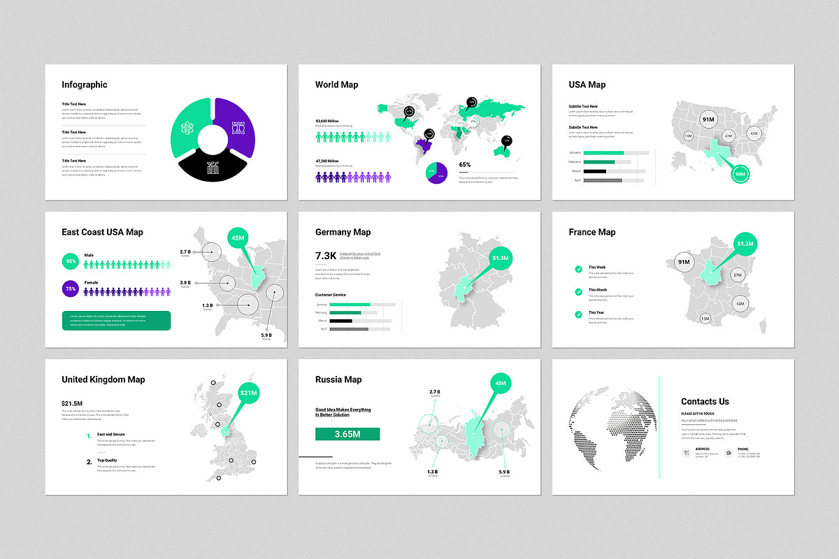 Business Plan Presentation Template, a Presentation Template by GenerousArt (Photo 6 of 8)