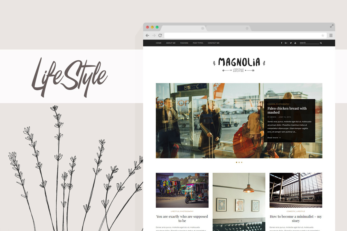 Magnolia - Biggest & Easy Blog, a WordPress Template by lazathemes (Photo 6 of 10)