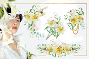 The Whisper of Lilies, a Decorative Illustration by Farida Bik (Thumbnail 4 of 11)