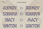 Shinobu - Elegant Psychedelic Font, a Font by Lurinzu Studios (Thumbnail 4 of 10)