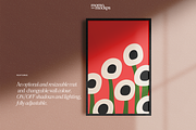 2:3 Ratio Black Wood Frame Mockup, a Household Mockup by momomockps (Thumbnail 3 of 14)