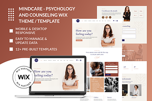 Psychology & Counseling Wix Theme