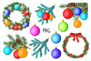 Watercolor Christmas collection, a Decorative Illustration by Color_Brush (Thumbnail 5 of 8)