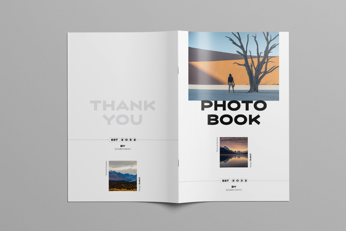 Photo Book Layout | Canva, a Brochure Template by Pixelpick (Photo 11 of 11)