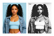 Grainy Black & White Photo Effect, a Layer Style Add-On by DesignerCandies (Thumbnail 2 of 7)
