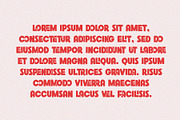 Truth Dare - Bold All Caps Font, a Sans Serif Font by Airotype (Thumbnail 12 of 13)