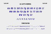 BINNEK | Athletic Font, a Font by twinstd (Thumbnail 11 of 14)