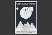 7 Space Flyer Bundle, a Design Template by PopotLane (Thumbnail 3 of 5)