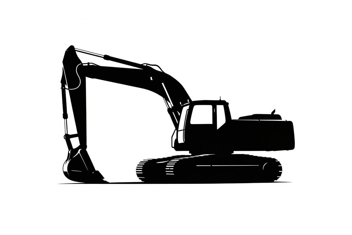 Excavator Construction Vector Bundle, an Illustration by Amazin_art (Photo 23 of 51)