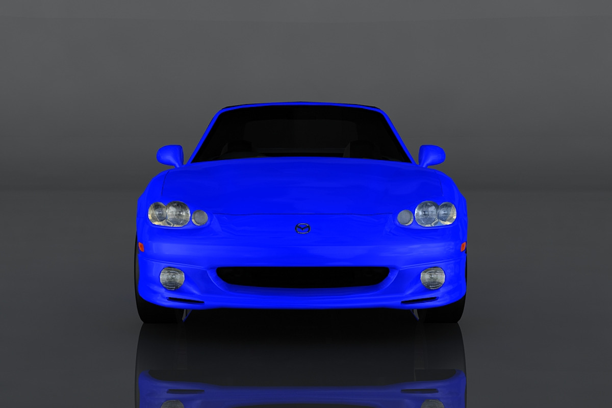 2001 Mazda Roadster Mazdaspeed, a Cars & Vehicle 3D Model by valtriiu (Photo 2 of 12)