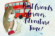 Adventure Time!, an Animal Illustration by Vavavka (Thumbnail 1 of 9)