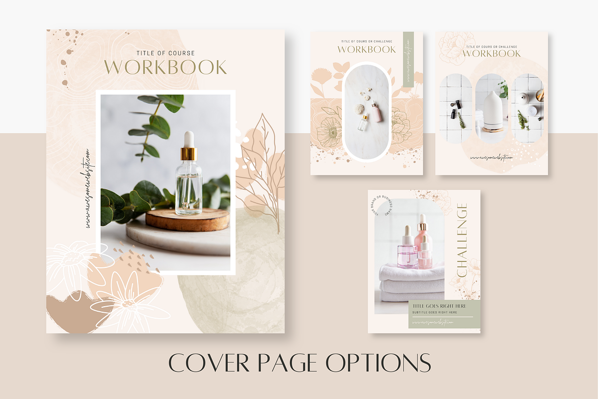 Skincare Holistic Healing Templates, a Magazine Template by Brand Spanking You (Photo 3 of 25)