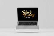 Black Friday card design, a Seasonal Illustration by Elen_Art (Thumbnail 1 of 3)