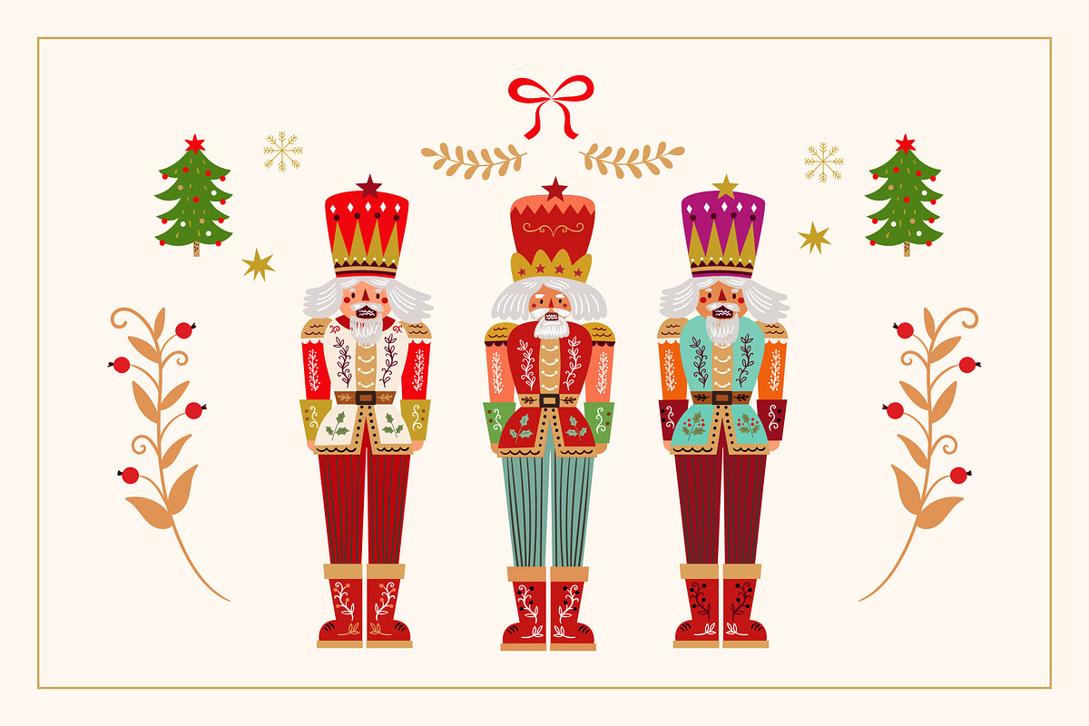Merry Christmas, a Seasonal Illustration by MoleskoStudio (Photo 11 of 17)
