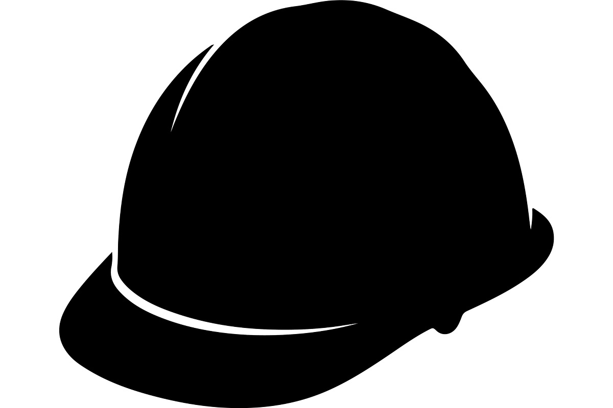 Safety Helmet Silhouette Bundle, a Work Illustration by balal (Photo 9 of 13)