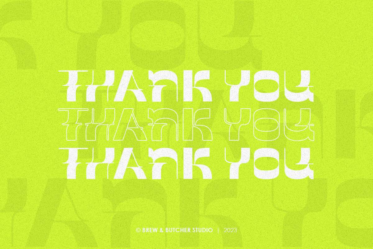 Cenko | Display Typeface, a Slab Serif Font by Brew & Butcher Studio (Photo 10 of 10)