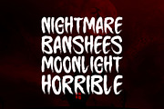 Bloody Echoes Typeface, a Handwritten Font by Seemly Fonts (Thumbnail 5 of 5)