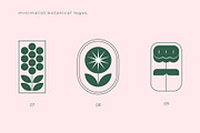 Minimalist Botanical Logos, an Object Graphic by Léo Alexandre (Thumbnail 4 of 11)