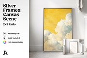 Framed Canvas Mockup Bundle PSD, a Household Mockup by Julian Adams (Thumbnail 31 of 35)