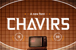 Chavirs - Modern Font