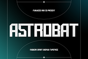 Astrobat - Sport Display Font, a Font by Flawless And Co (Thumbnail 1 of 10)