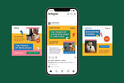 Retro Podcast Social Media Template, a Social Media Template by FDR Studio (Thumbnail 2 of 3)