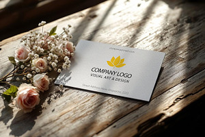Business card, PSD Mockup