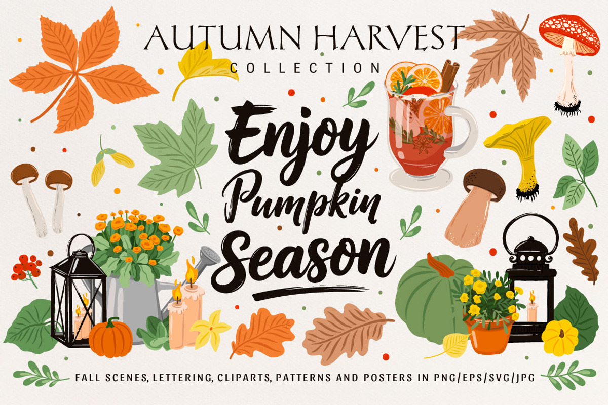 Autumn Harvest collection, an Object Graphic by DariSmartArt (Photo 1 of 17)