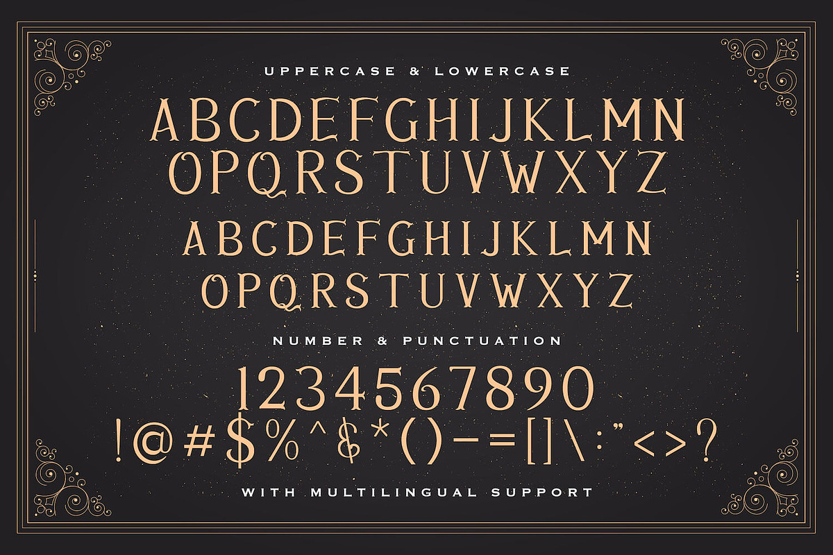 Avins Bake - Decorative Serif Font, a Serif Font by StringLabs (Photo 8 of 9)
