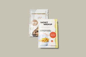 Sachet Mockup