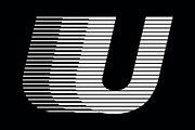 Letter U speed motion lines logo, a Branding & Logo Template by Leksono (Thumbnail 2 of 2)