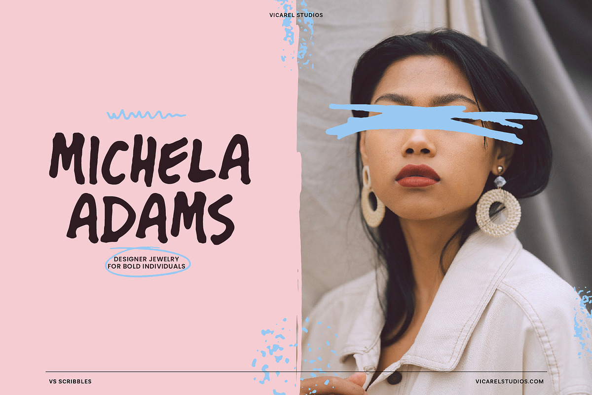 VS Scribbles | A Handwriting Font, a Handwritten Font by Vicarel Studios (Photo 13 of 14)