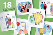 Human - Stay Safe Illustrations, a Templates & Theme by Boyko Pictures (Thumbnail 3 of 14)