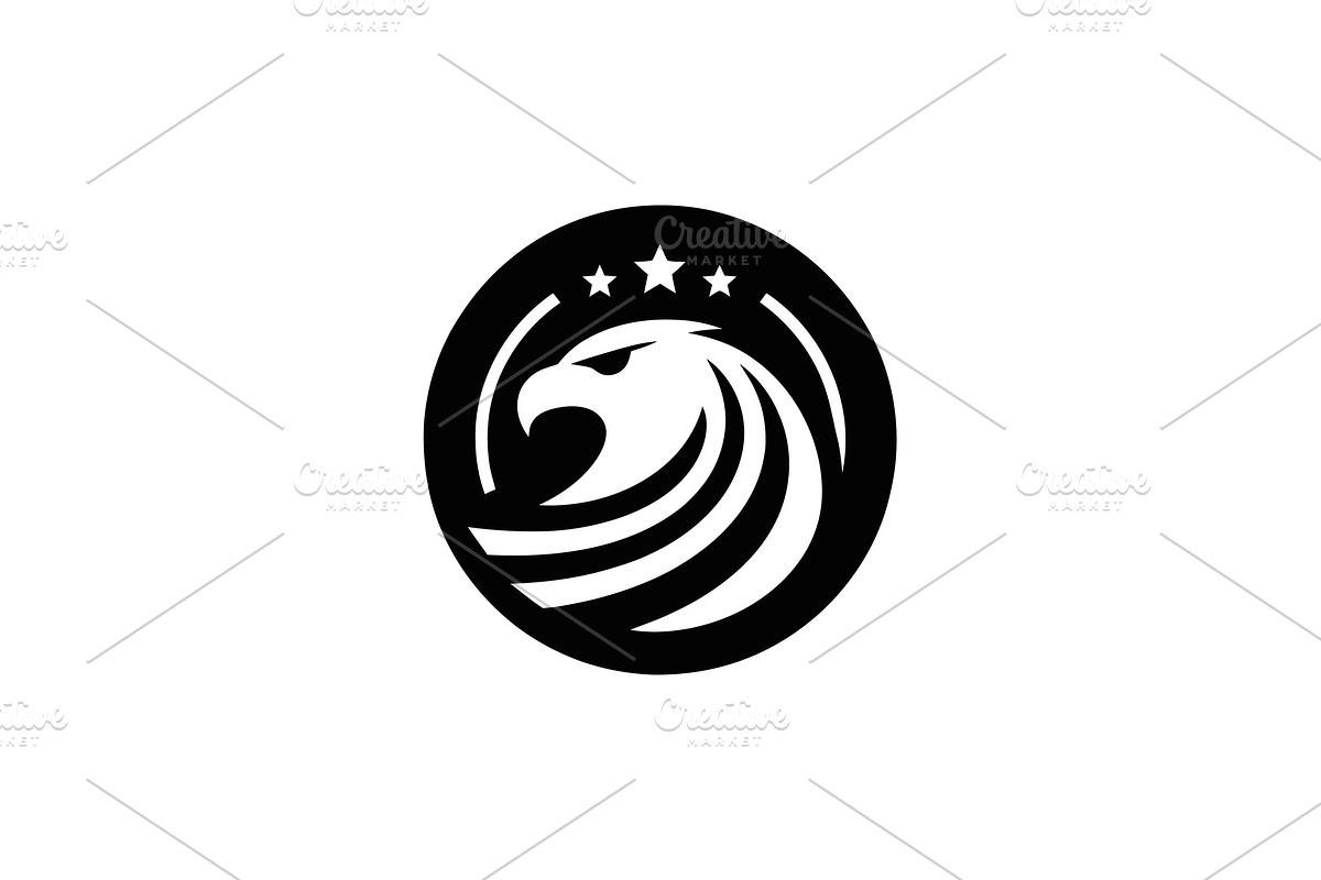 20 Minimalist Eagle Logo Bundle, a Branding & Logo Template by Vectorium Studio (Photo 6 of 21)