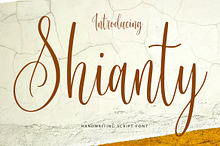 Shianty Script - Elegant